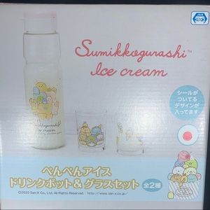 Sumikko Gurashi Drink Pot Glass Set